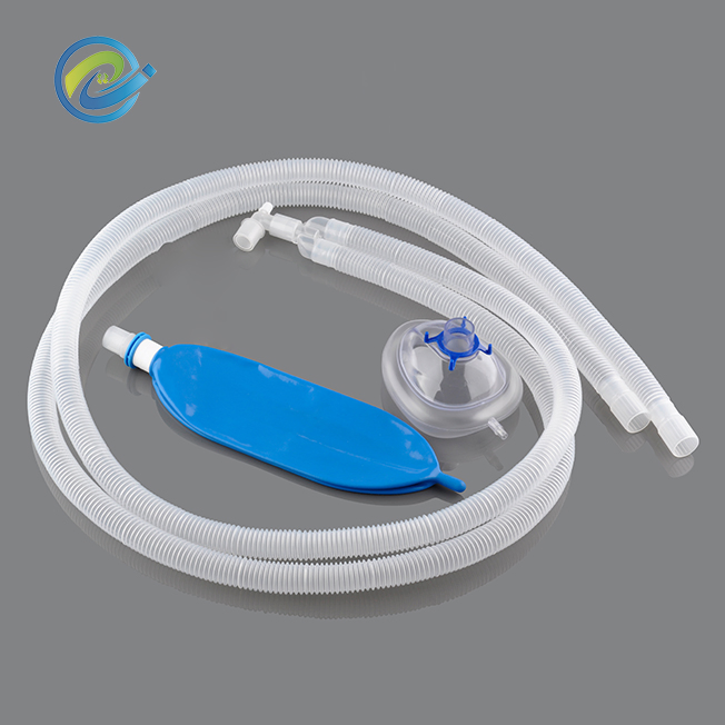 Efficient Patient Care Factory Supplier Medical Reusable Corrugated Anesthesia Breathing Circuits