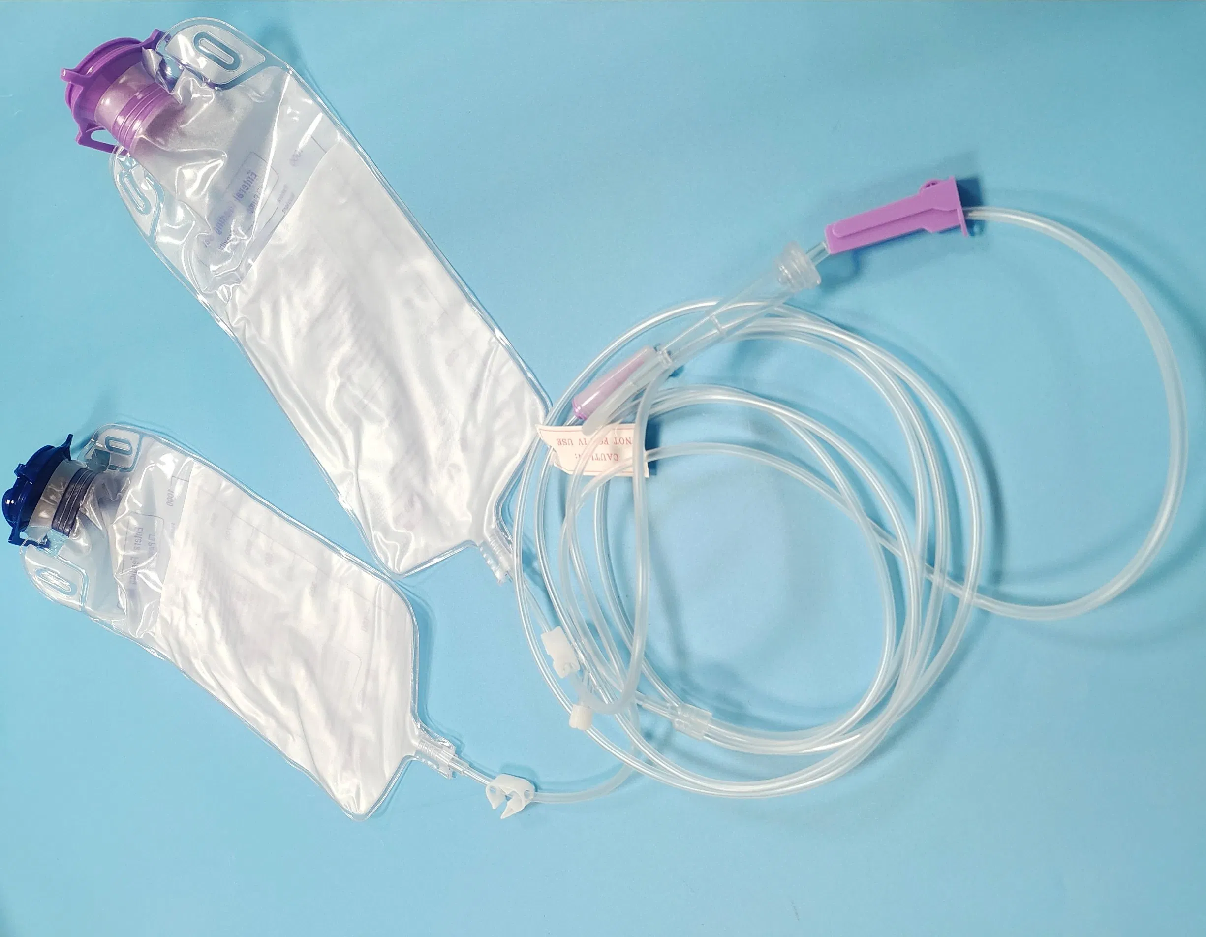 High-Performance Medical Pump System with Sturdy PVC Nutrition Bag