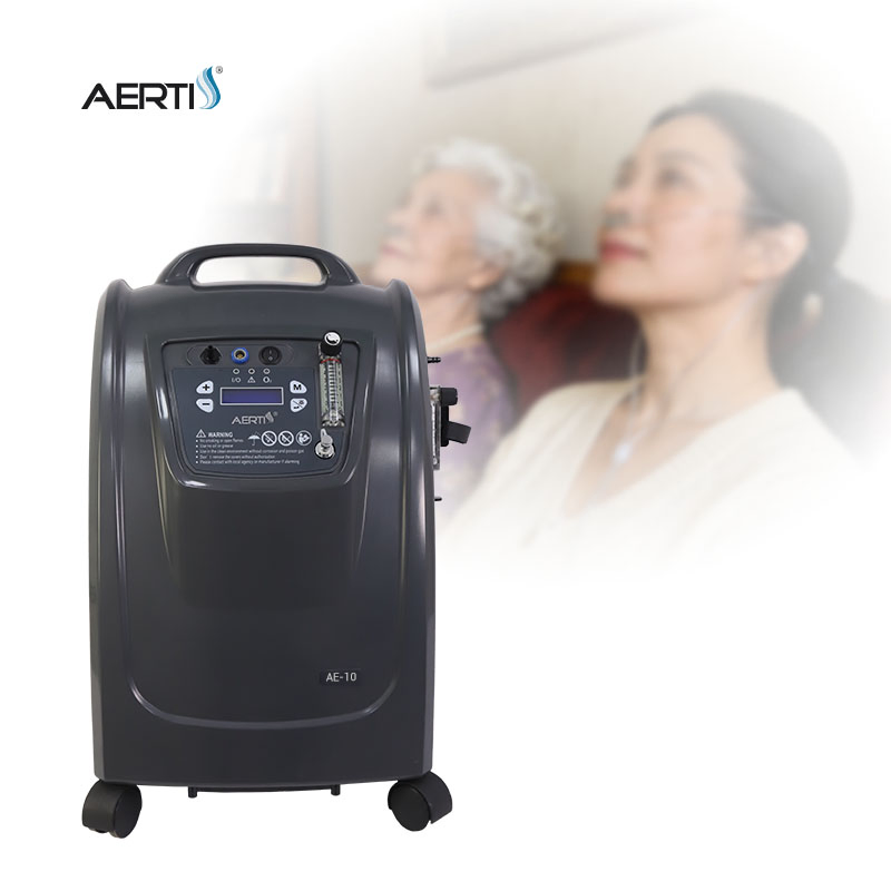 Aerti Dual Flow 10L Medical Oxygen Device Physical Therapy Oxygen Equipment