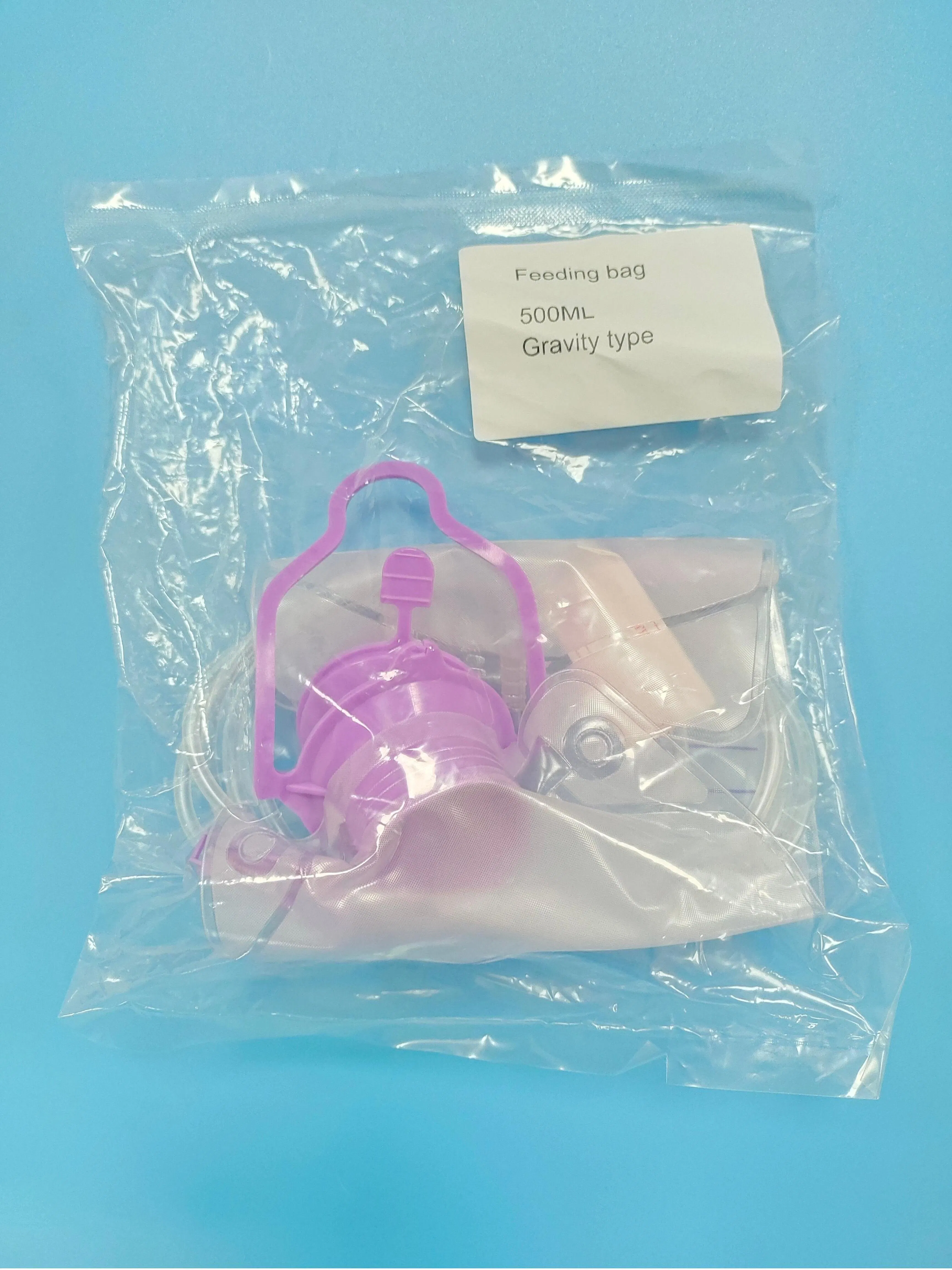 High-Quality 500ml Disposable Enteral Feeding Bag for Medical Use