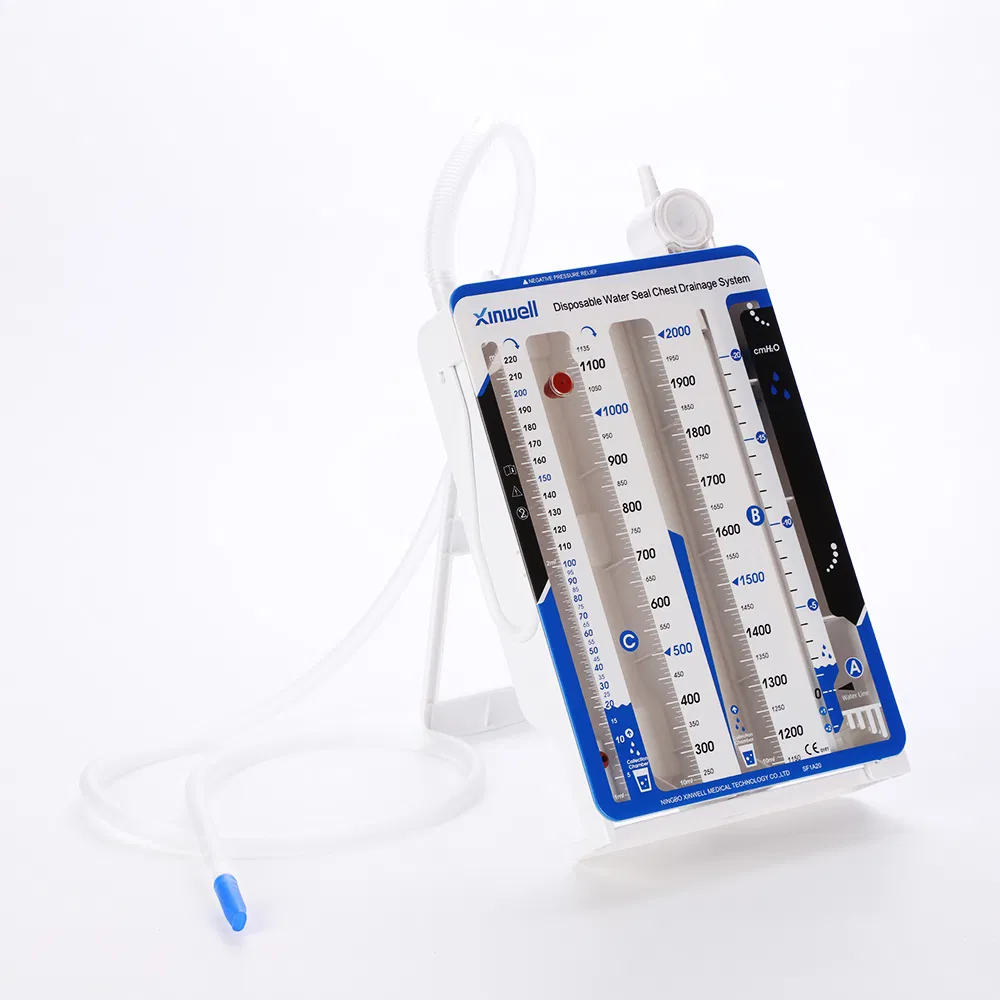 Medical Supply Water Seal Chest Drainage Systems