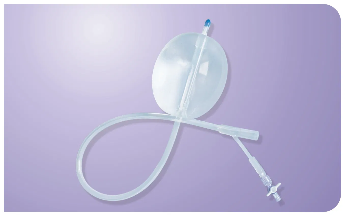 Disposable Uterine Tamponade System with Inflation Kit for Pph