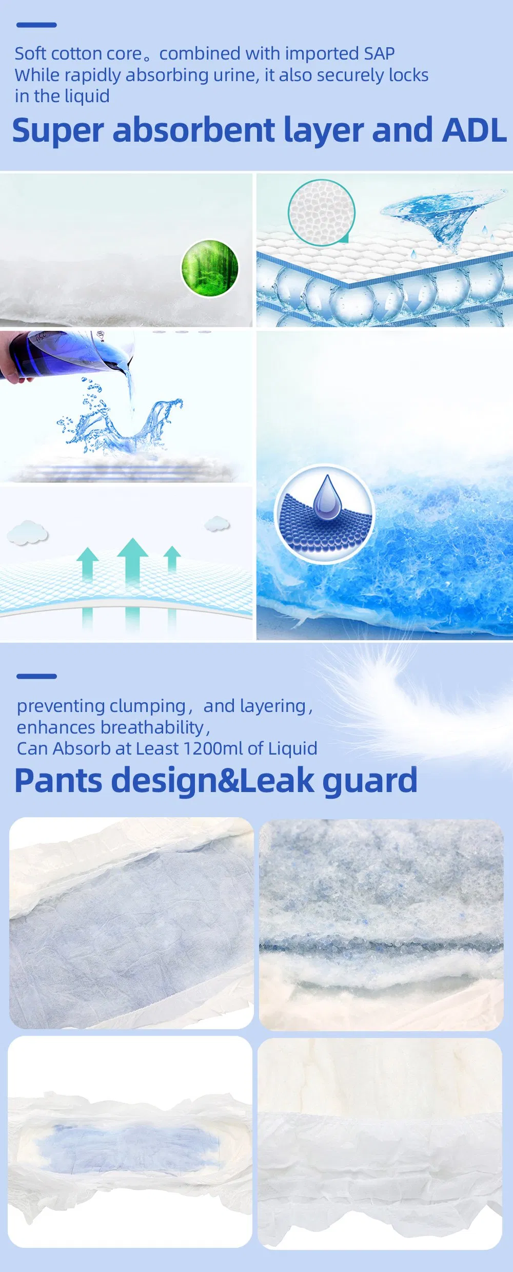 Adult Diaper Details
