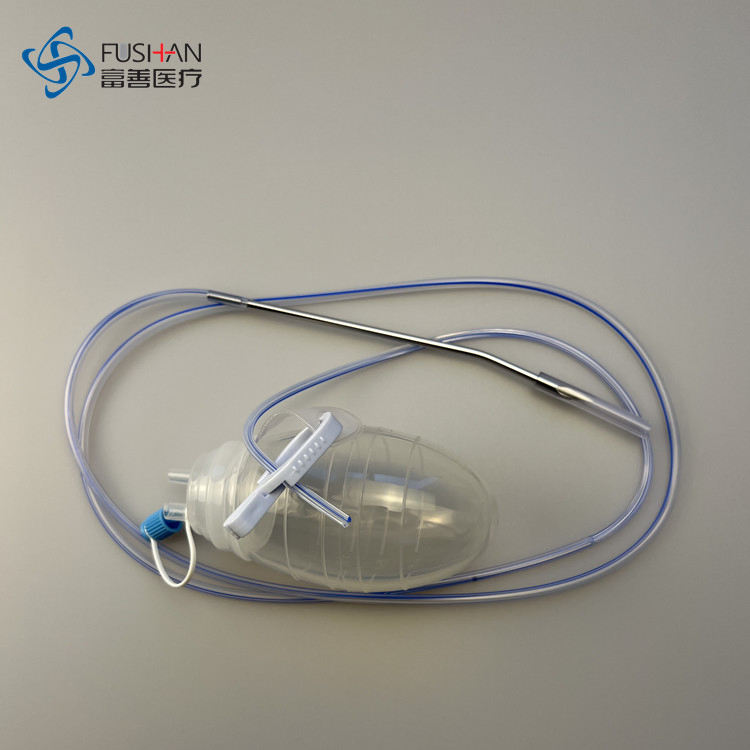 Blake Drain, Jacson Pratt Drain, Supply Disposable Silicone Closed Wound Drainage System for Child and Adult with Drain Tubes, Trocar (100cc 200cc 400cc)