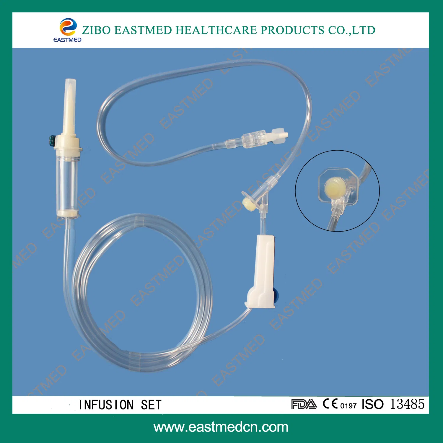 Durable PVC IV Set CE&amp; ISO for Optimal Medical Applications