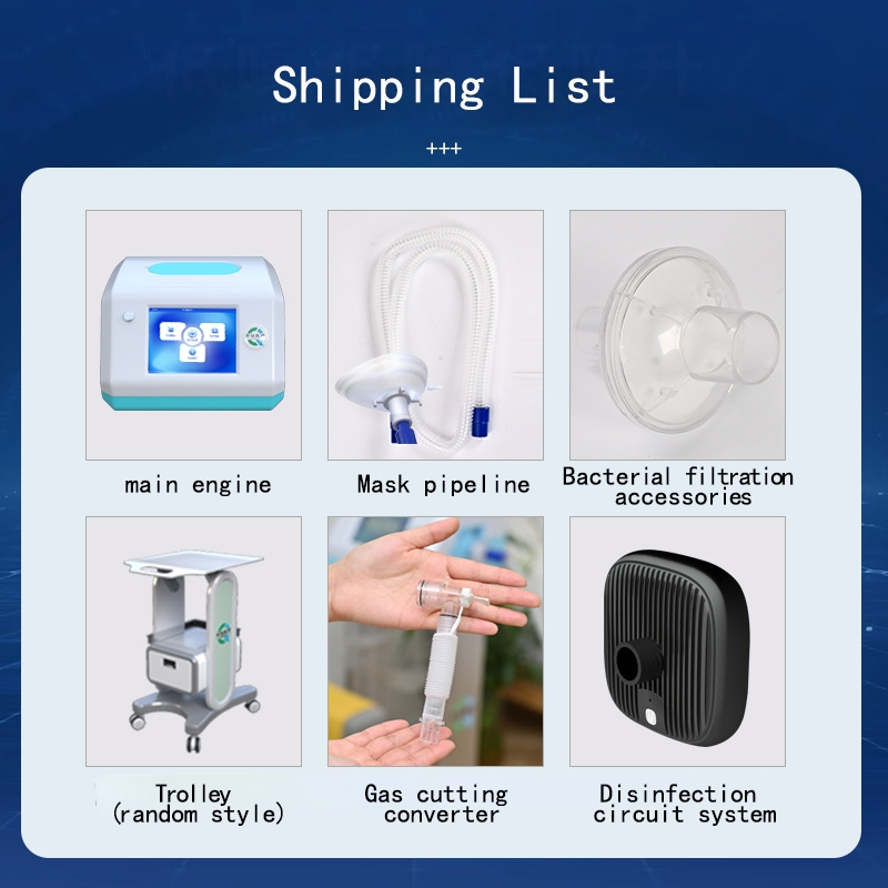 AC Non-Invasive Suction Machine Household Breathing Physiotherapy Sputum Clearance Airway Clearance System Cough Assist Device Non-Invasive Suction Machine