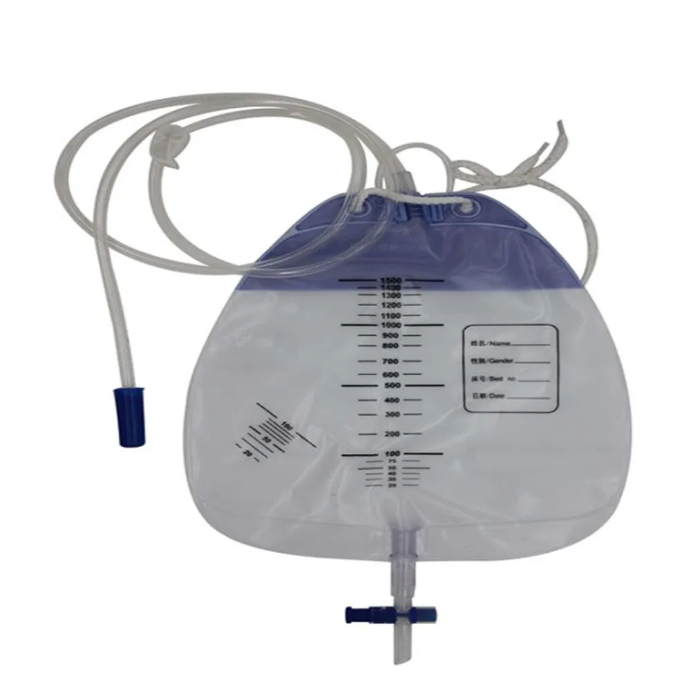 High Quality China OEM Medical Disposable Urine Meter Drainage Bag System