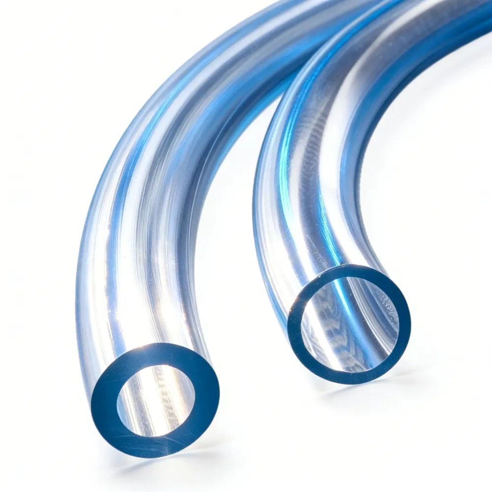 High Transparency Smooth Inner Wall Transparent PVC Fluid Transfer Tubing for Aquaculture
