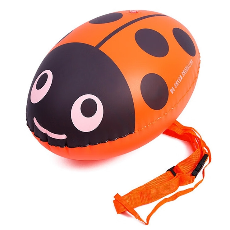 Swimming Float Rugby Ball Type Double Air Bladder Swimming Aid