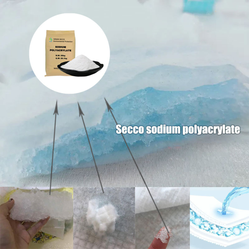 Absorb Water Polymer Sap Sodium Polyacrylate for Disposable Hygiene Product Raw Material