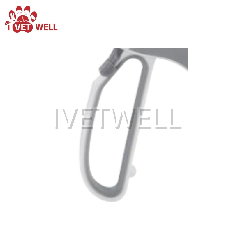 Straight Jaw Pistol Vessel Sealer and Divider for Animal Surgery