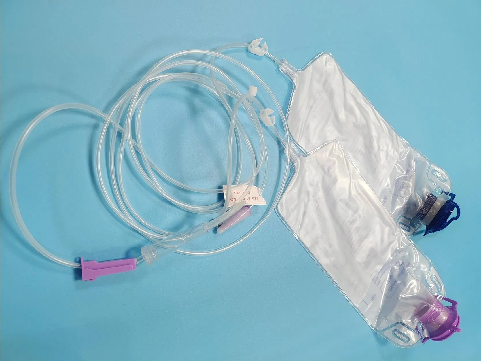 High-Performance Medical Pump System with Sturdy PVC Nutrition Bag