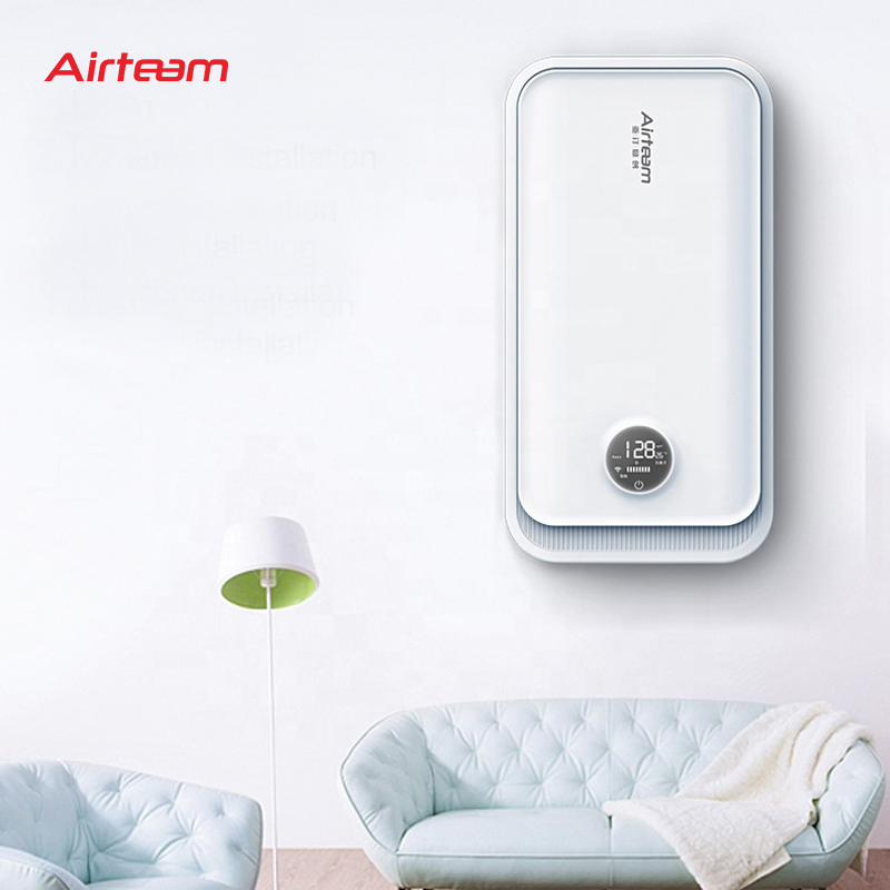 HVAC Filtration Erv DC Motor Fresh Air Conditioning Mechanical Ventilation System