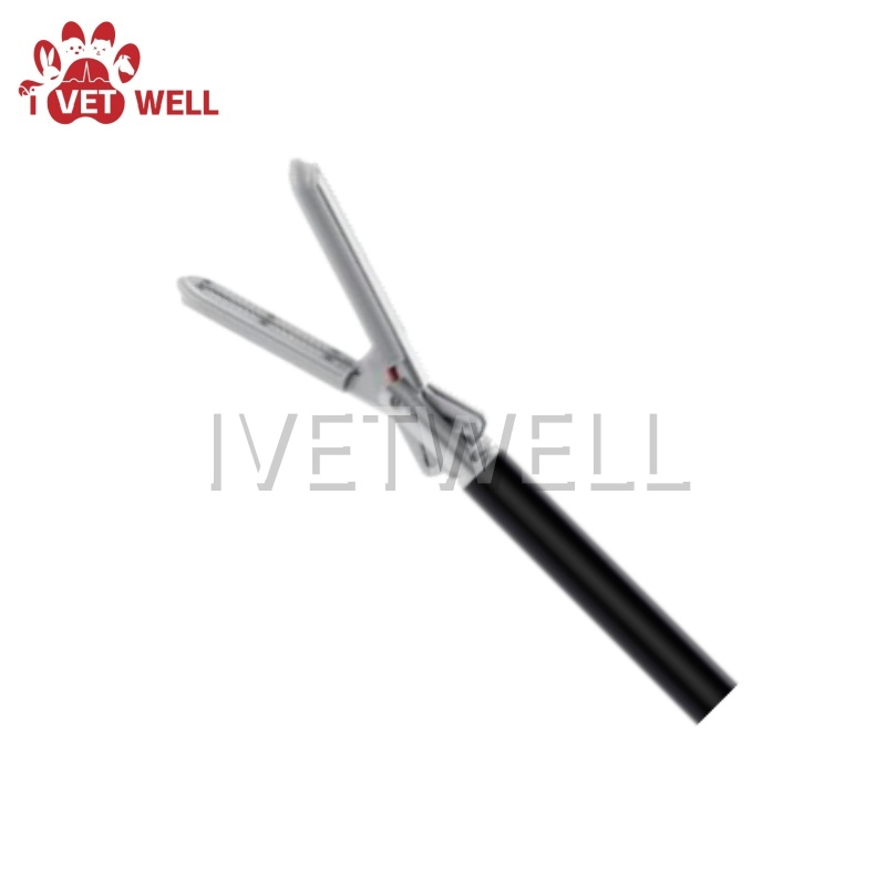 Straight Jaw Pistol Vessel Sealer and Divider for Animal Surgery