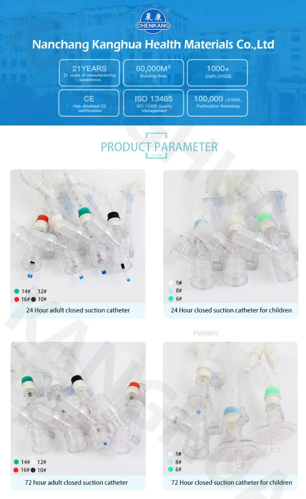 Closed Suction Catheter Diagram
