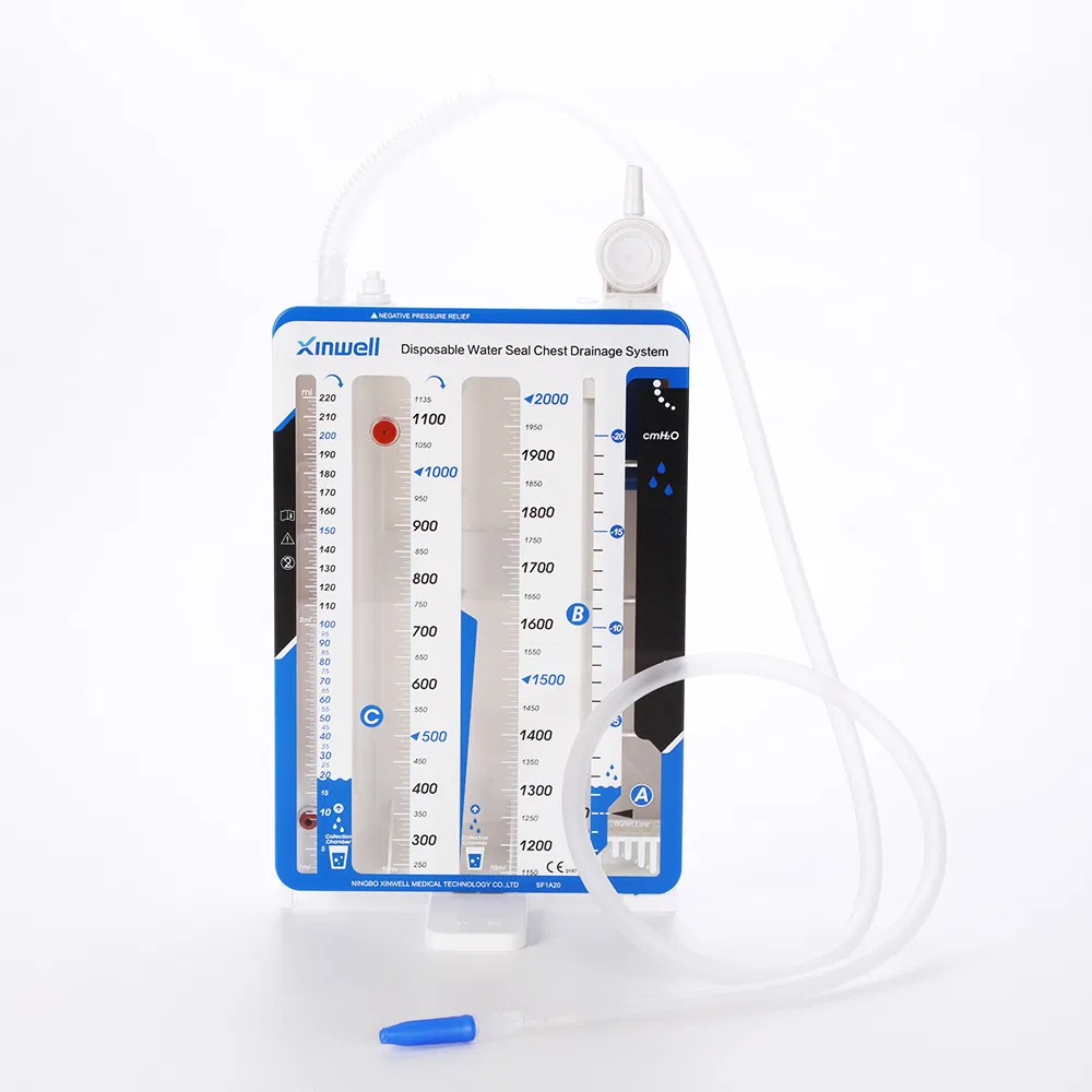 Medical Supply Water Seal Chest Drainage Systems