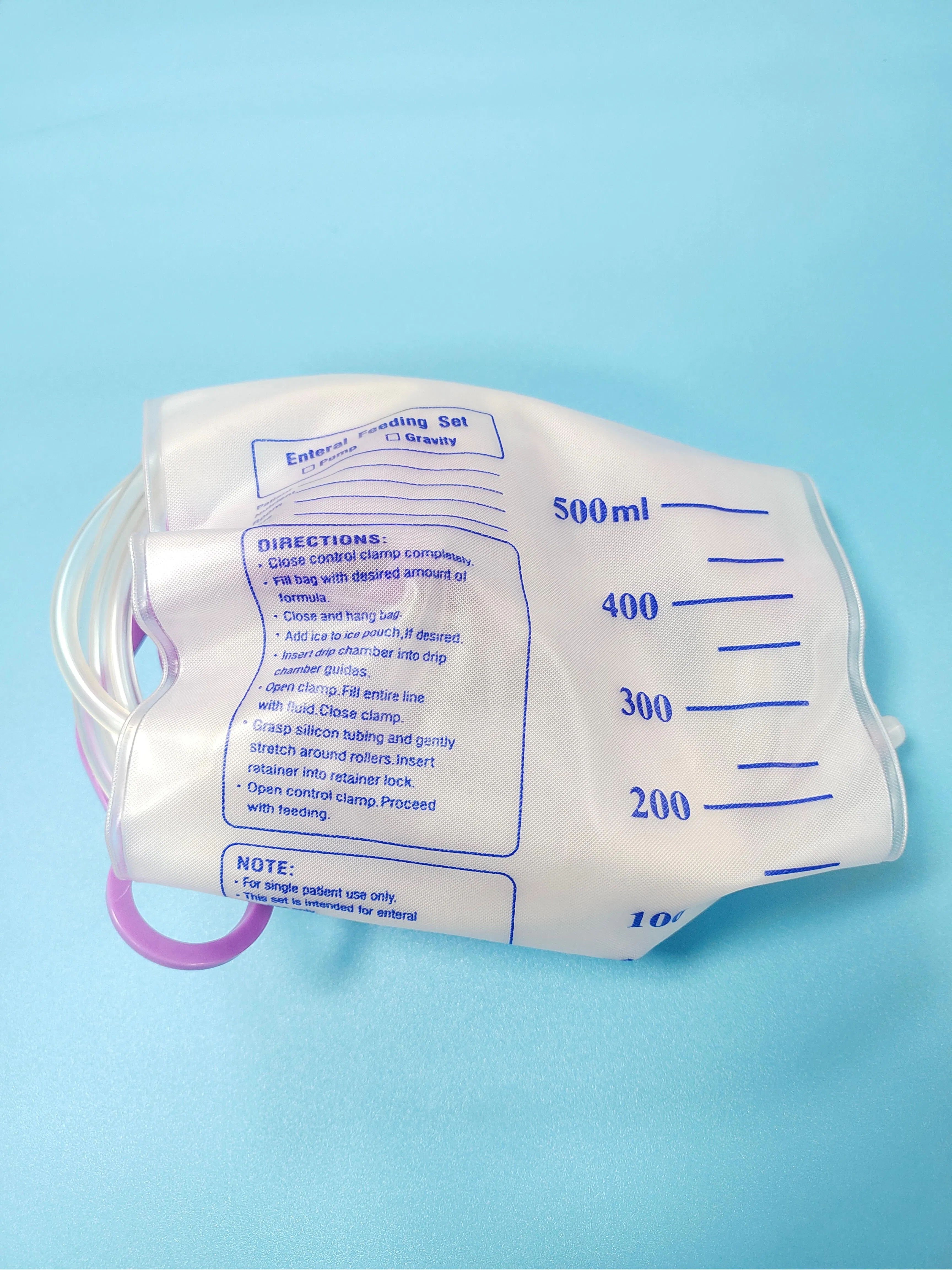 Advanced Medical Nutrition Pump with Disposable Enteral Feeding Bags