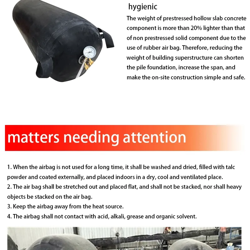 Culvert Rubber Bladder 4