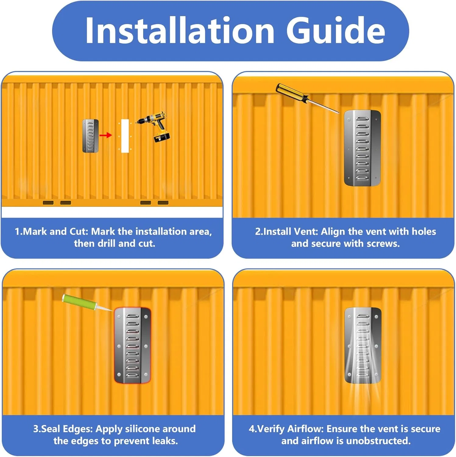 Storage Container Air Vent