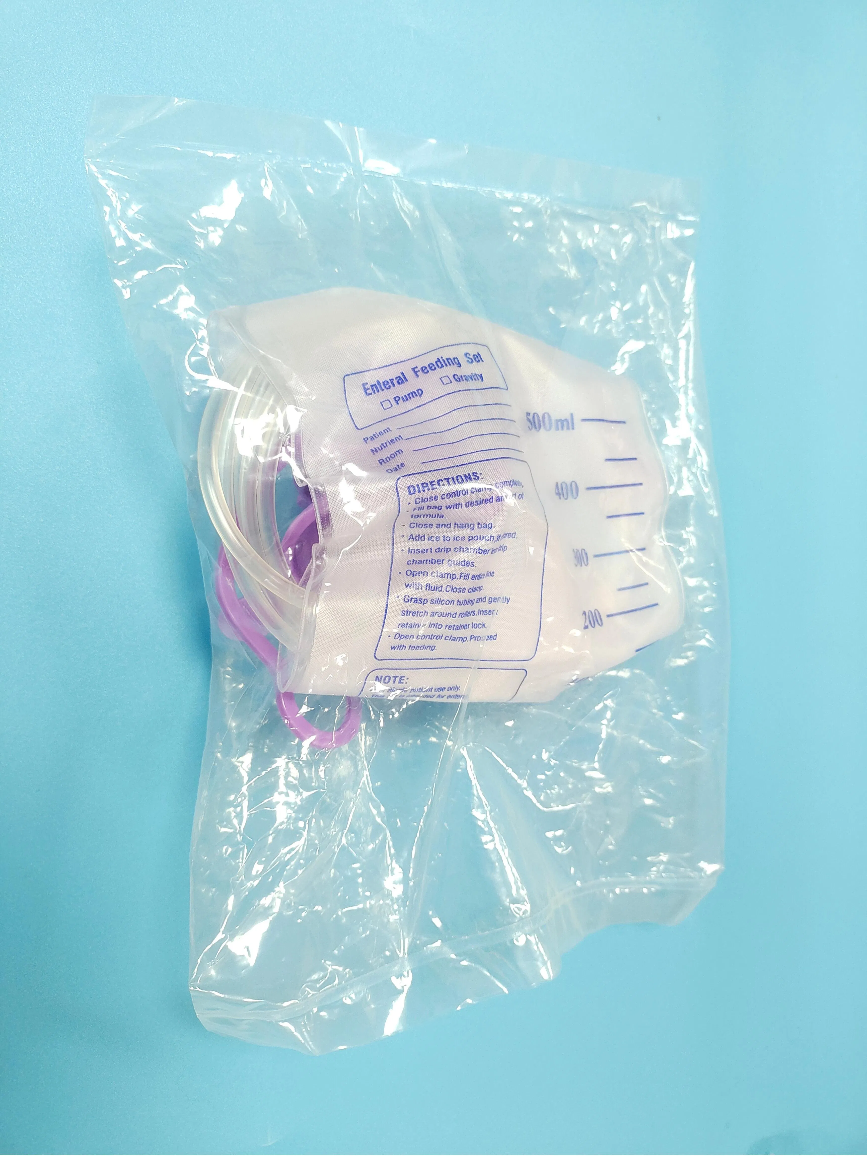 Advanced Medical Nutrition Pump with Disposable Enteral Feeding Bags