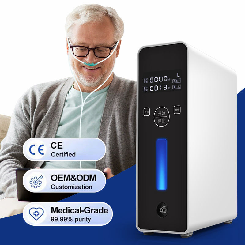 Portable 2L Oxygen Generator Physical Therapy Equipment Clinics'breathing Rehabilitation