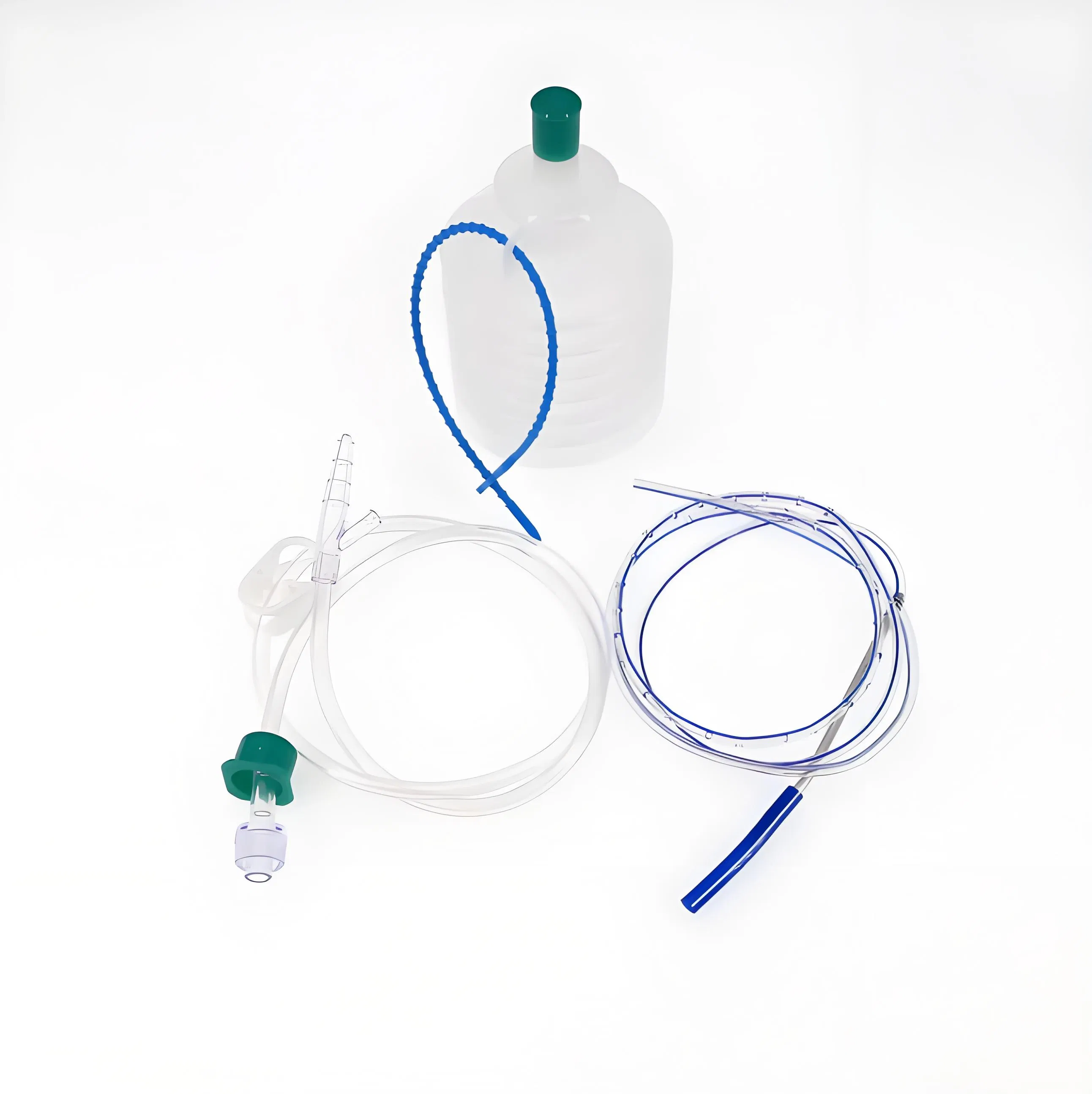Disposable PVC/Silicone Closed Wound Drainage System (Hollow)