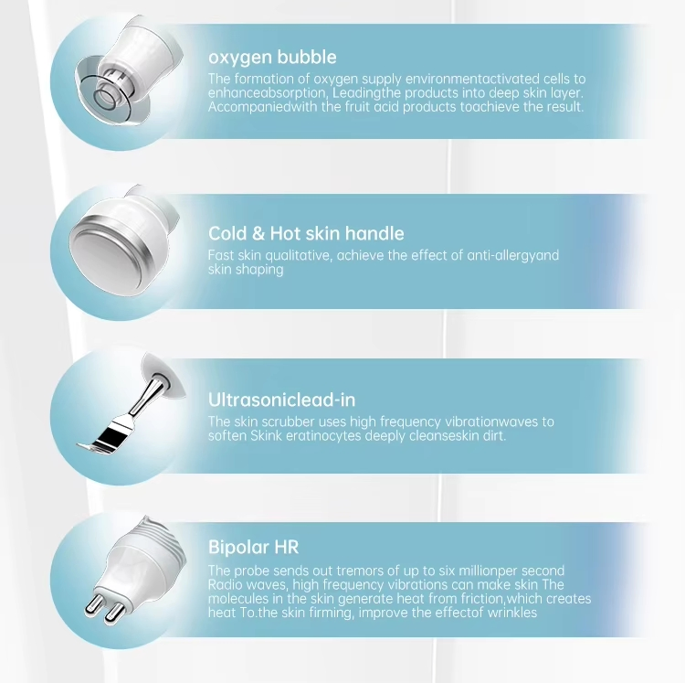 Ofan Oxygen Jet Deep Clearsing Hydrogen Oxygen Therapy Multifunctional Facial Equipment