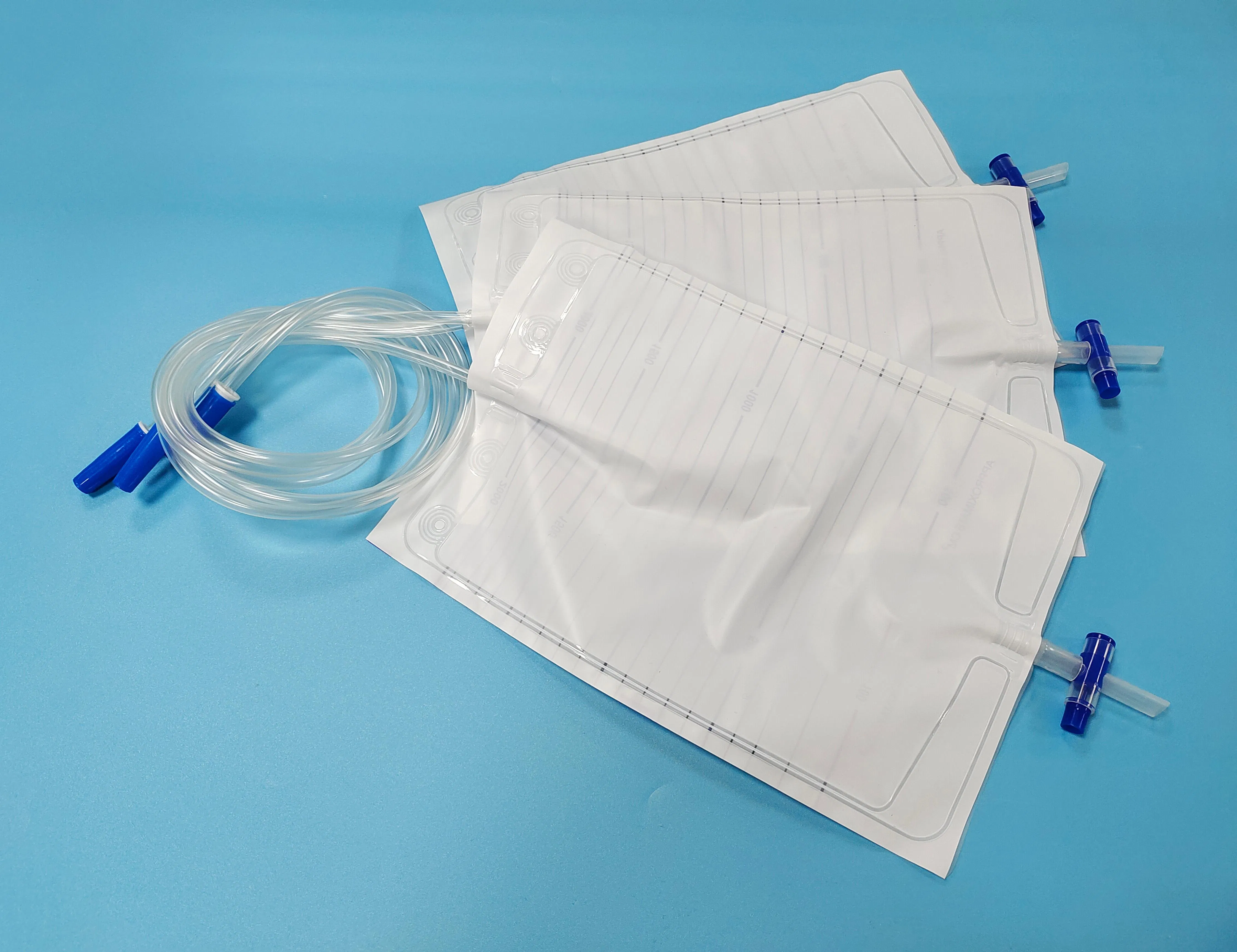 Premium 2L Hospital Urine Collection Bag - PVC-Free Solution