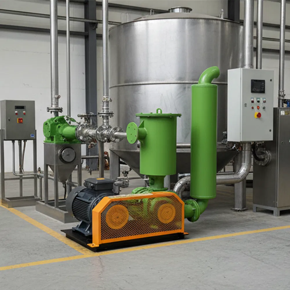 High Efficiency Air Supply System for Wastewater Treatment Facilities