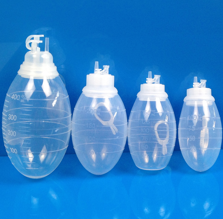Medical Wound Drainage Reservoir Disposable Sterile Silicone Closed Wound Drainage System 100ml 150ml 200ml 400ml
