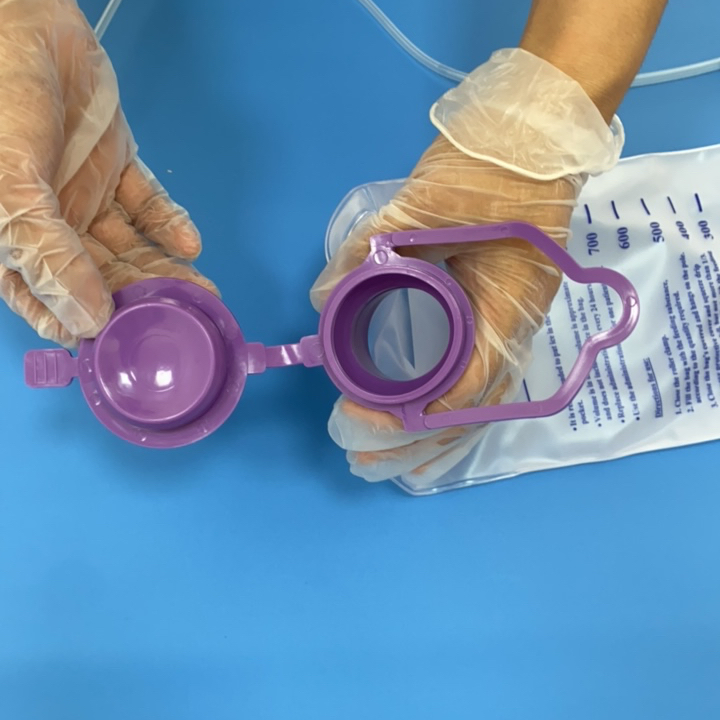 Manufacturer Wholesale Adult Enteral Leak-Proof Nutrition Feeding Bag with Gravity Pump for Adults