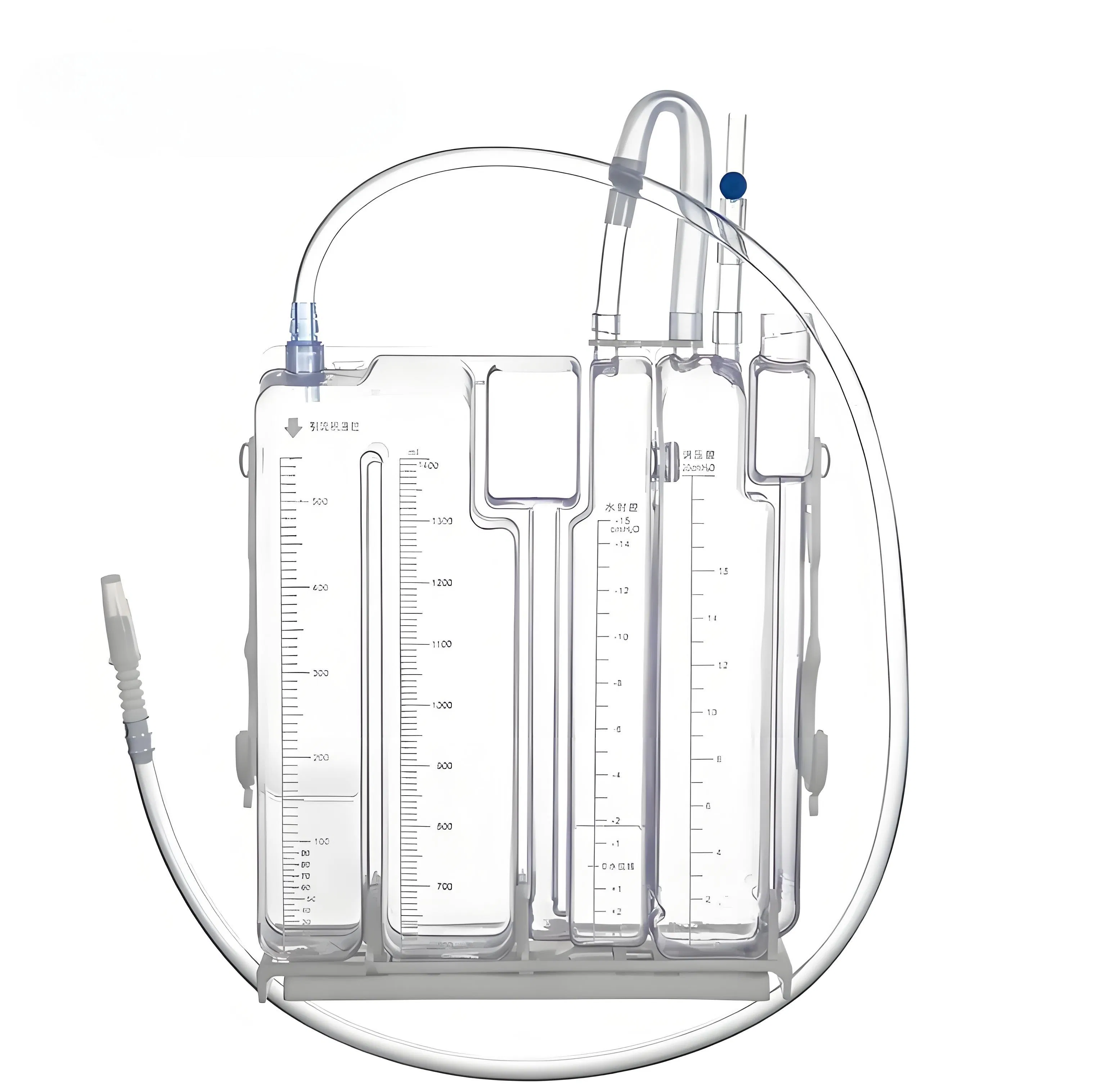 Disposable Chest Drainage Bottle Water Seal Control System