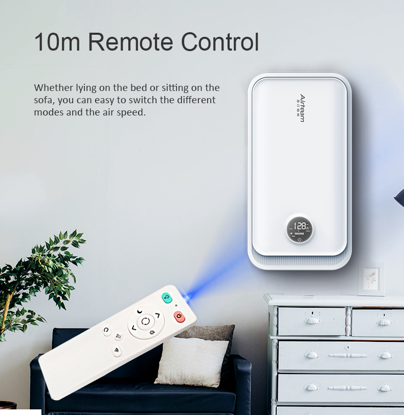 HVAC Filtration Erv DC Motor Fresh Air Conditioning Mechanical Ventilation System