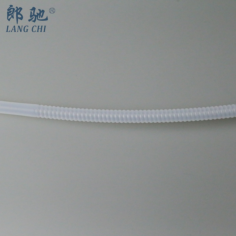 Durable Anti Corrosion Heat Resistant Fluid Transfer Solution From Reliable Supplier PFA Corrugated Hose