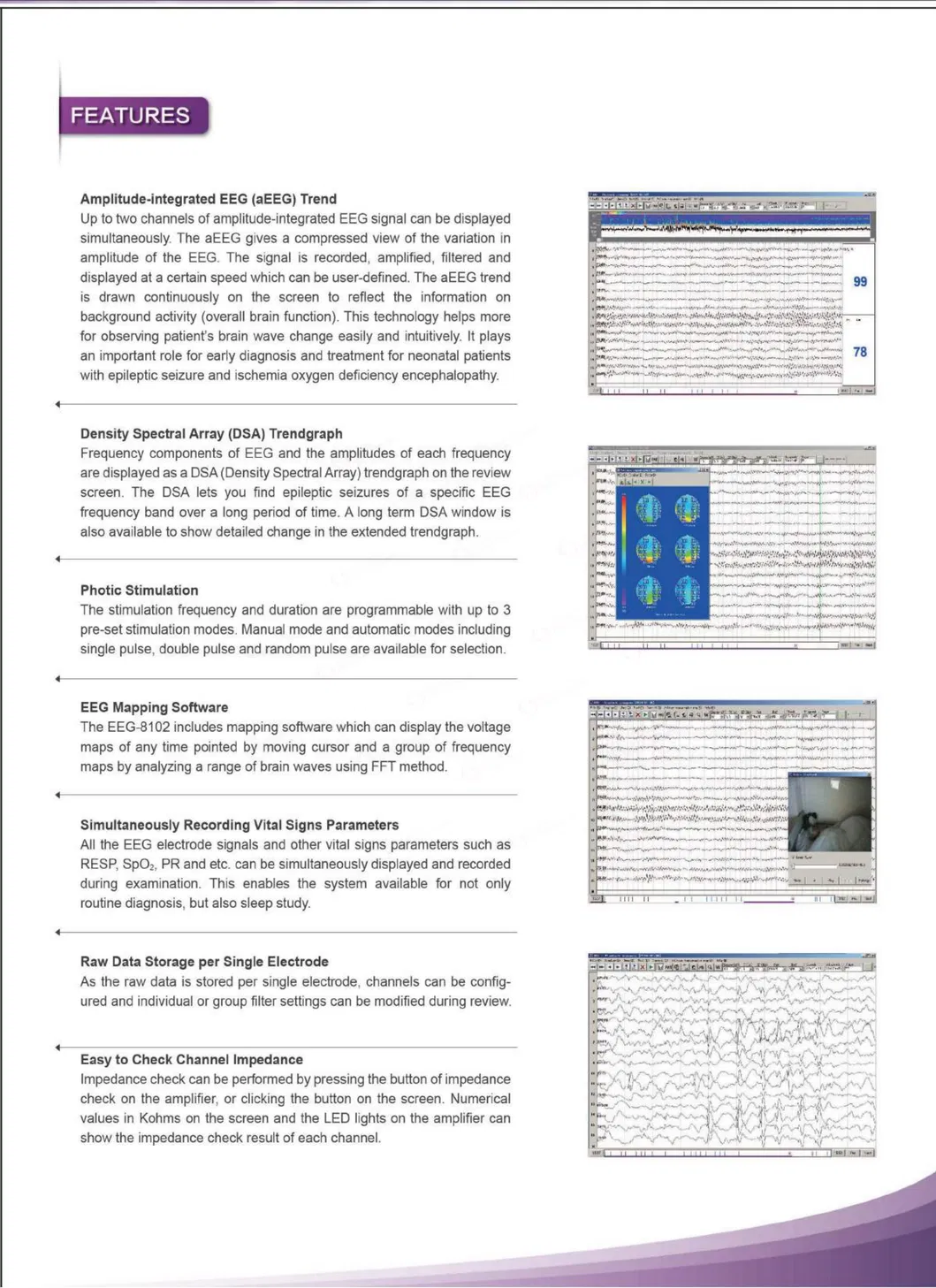 Technical Specifications Chart