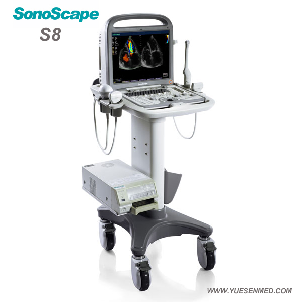 Medical Hospital Sonoscape S8 Portable 4D Color Doppler Ultrasound Machine