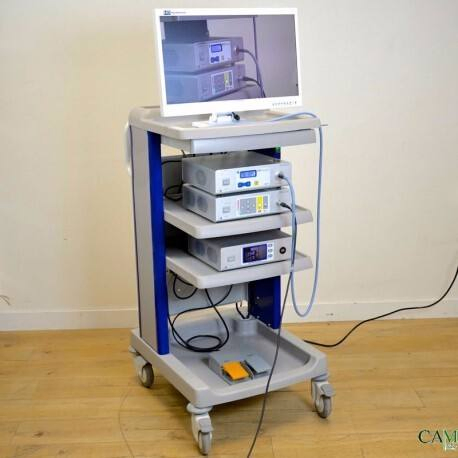 Ouman Om-Tce Colposcope Hysteroscope Metal Trolley Cart