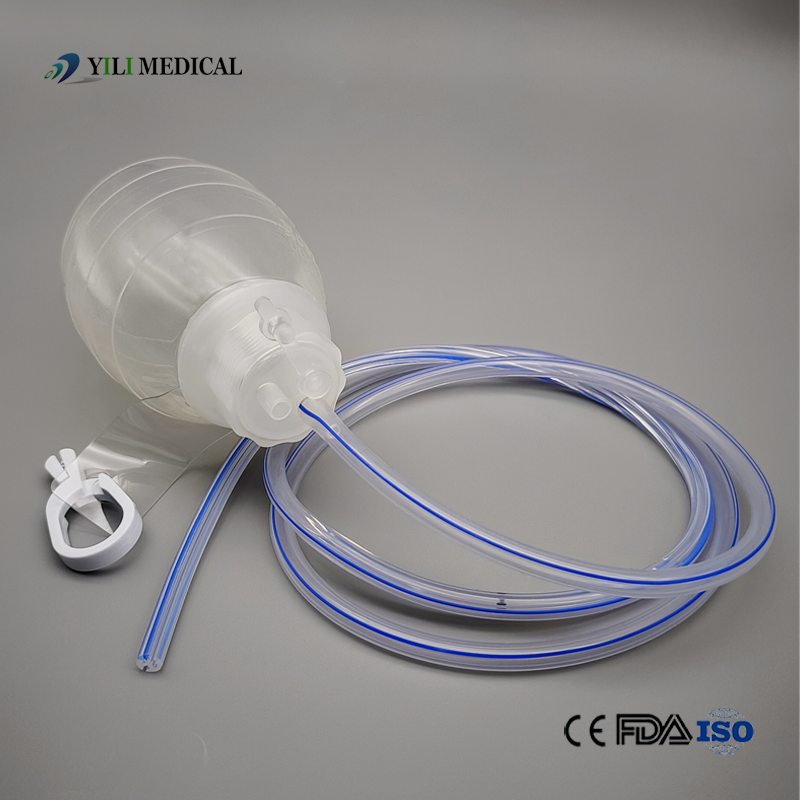 200ml Silicone Surgical Closed Wound Drainage System with Silicone Tube 120cm L