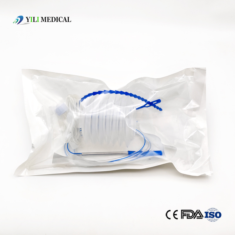 OEM 400cc 800cc 1000cc Surgical Medical Wound Drainage System for Neurosurgery Disposables Negative Pressure Drainage System Kit