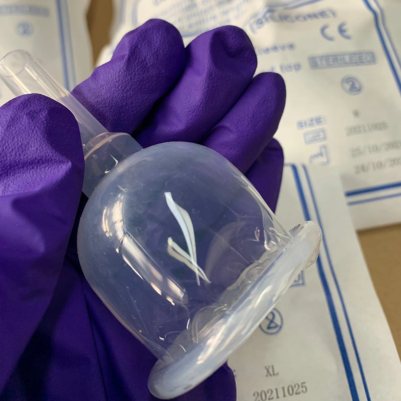 Latex/Silicone Male External Catheter Mec with CE ISO