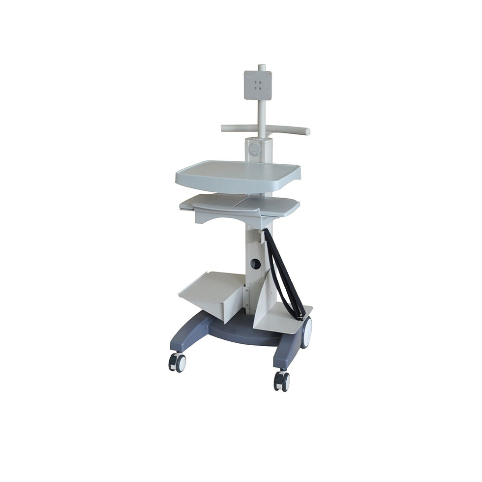 Stainless Steel Adjustable Multilayer Surgical Endoscopy Trolley
