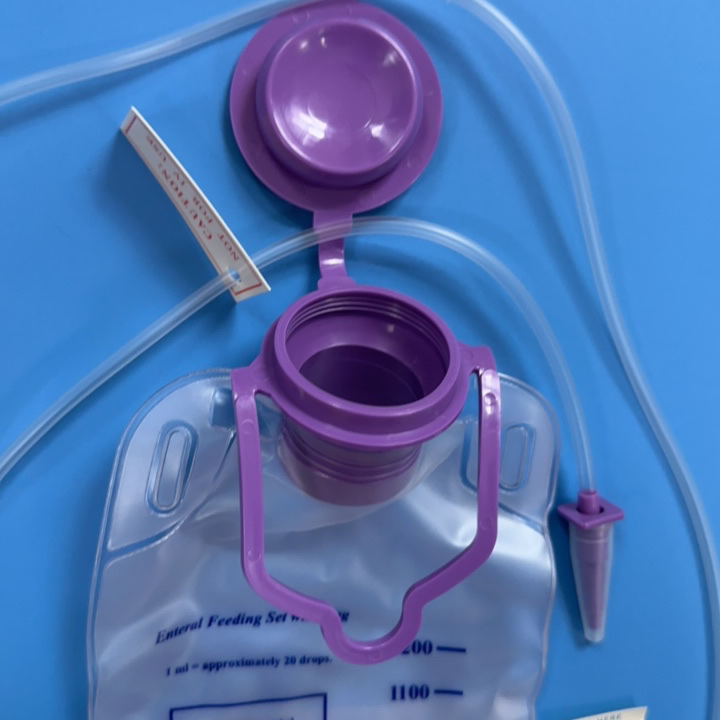 Disposable Sterile Enteral Leak-Proof Feeding Bag with Free Sale Certificate for Adults