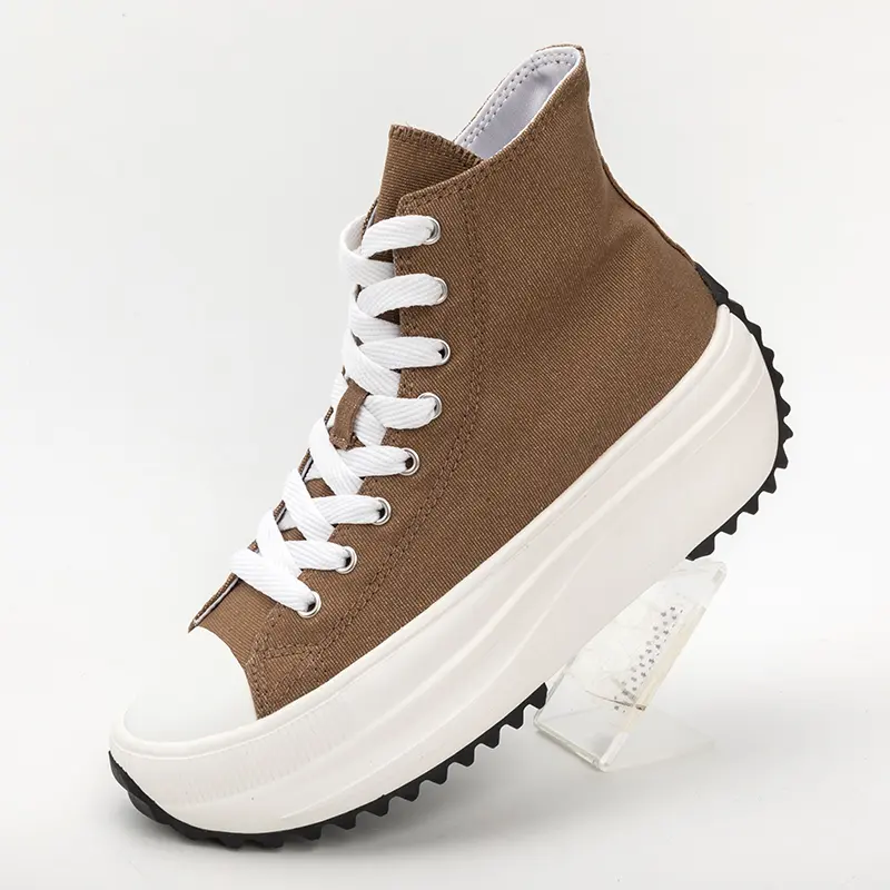 OEM Classic High Top Ladies Canvas Shoes Service, Manufacturer