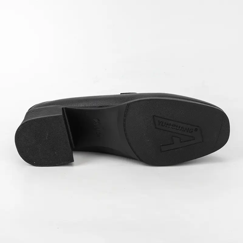 China Heeled Alligator Imitation Leather Upper Ladies Office Shoes Suppliers, Supplier