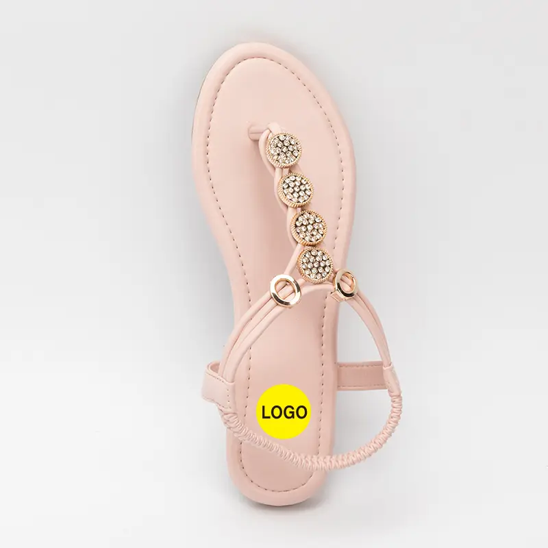 Wholesale Women's Flat Sandals with Decoration Supplier, Factories