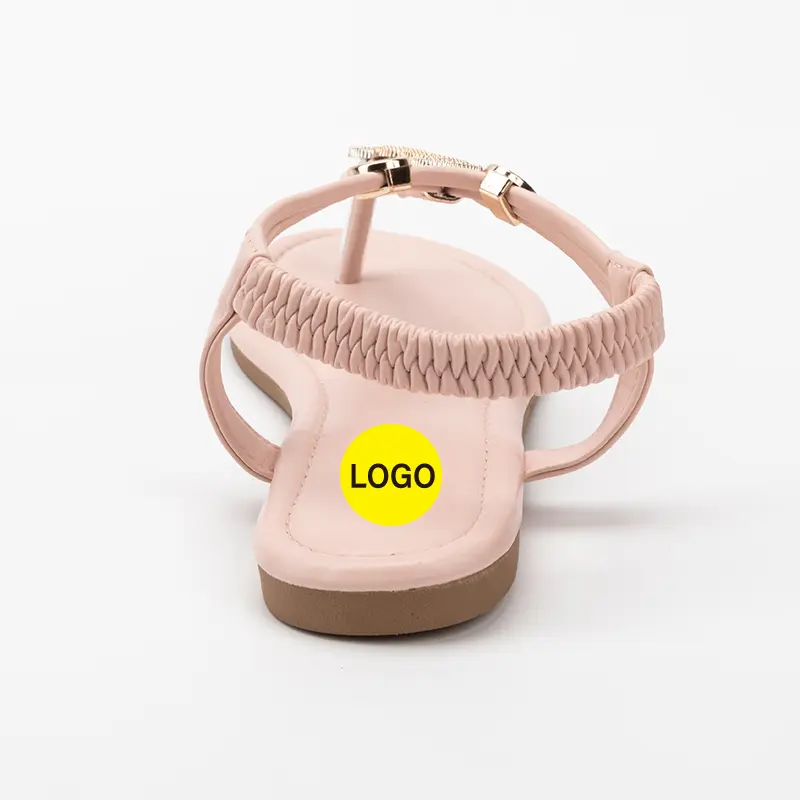 Wholesale Women's Flat Sandals with Decoration Supplier, Factories