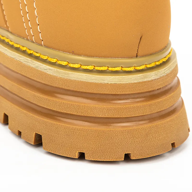 Handcrafted Martin Boots Detail