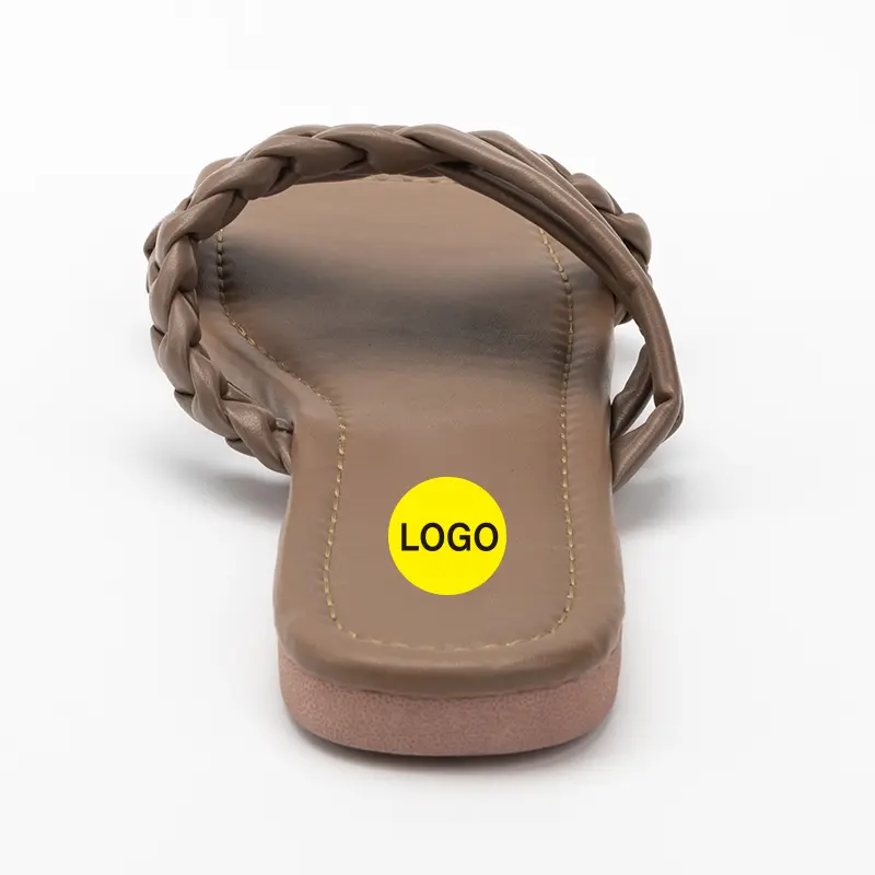 Best European Women's Flat Sandals with Exquisite Decoration Service, Factories