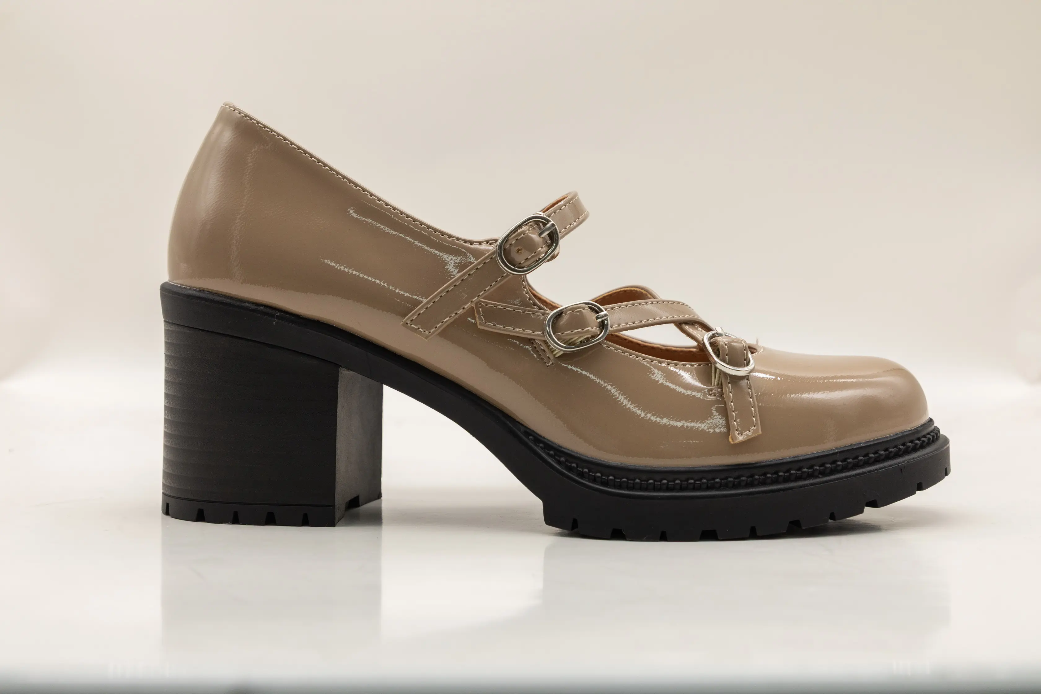 Custom High Heeled Platform Casual Ladies Loafers – OEM & ODM Supplier for Trendy Women’s Footwear