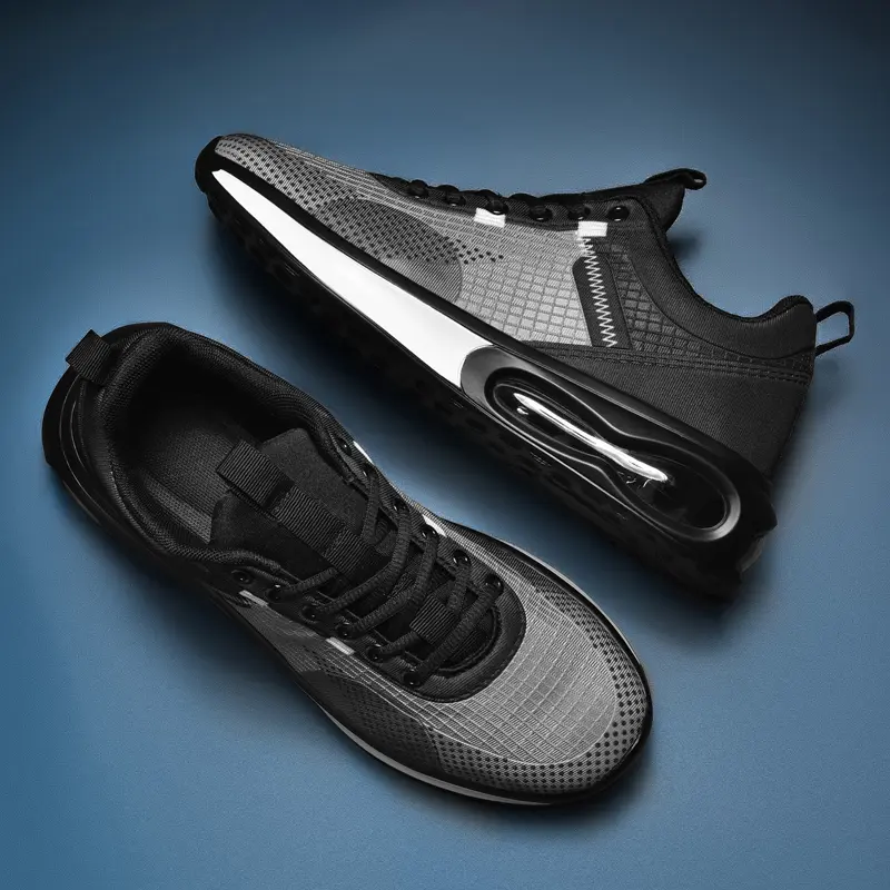 Custom Fancy Design Men Sport Shoes with Air Cushion Sole